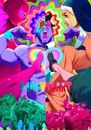 Kick-Heart anime posteri