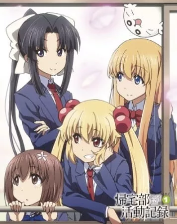 Kitakubu Katsudou Kiroku anime posteri